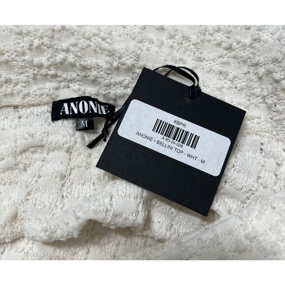 ANONIE Bellini Top in White - Picture 3 of 3